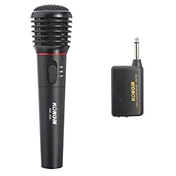 Globalniche Kongin Km 306 Wireless Microphone With Receiver Range 15m Electronic One Piece Amazon In Musical Instruments