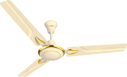 Image of Lazer SEAIRA JEWEL 1 Star 1 Star 1200 mm Energy Saving 3 Blade Ceiling Fan (Ivory, Pack of 1)