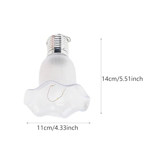 Amagogo Lâmpada suspensa solar decorativa Lanterna 11x14cm À prova d'água Leve Multiuso para quedas
