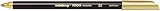 Clip vorhanden: Nein Edding 1200 metallic Stift gold