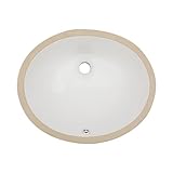 Undermount Bathroom Sink Oval...
