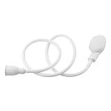 Almacenamiento de instalación --- Cómodo y flexible, ajustado y fácil de conectar, se puede usar para conectar el grifo para lavarse el cabello. También puede ser desmontable, fácil de limpiar y almacenar.