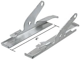 CRL WCM100 Jalousie Glass Clip fit on 4; Glass Panels