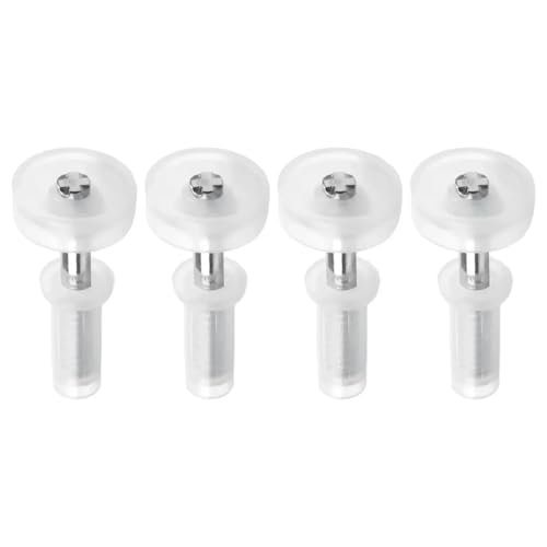 Hardware para puerta bifold, 8 piezas para puertas de clóset, guía superior, rueda, bisagra, piezas de reparación miniatura 1