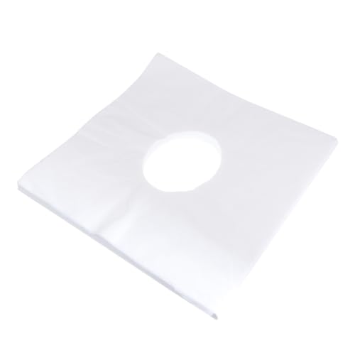 NOLITOY 200pcs Face Hole Pillow Massage Pad Neck Hole Cushions Spa Home Non-woven Comfortable Quick Dry Sanitary