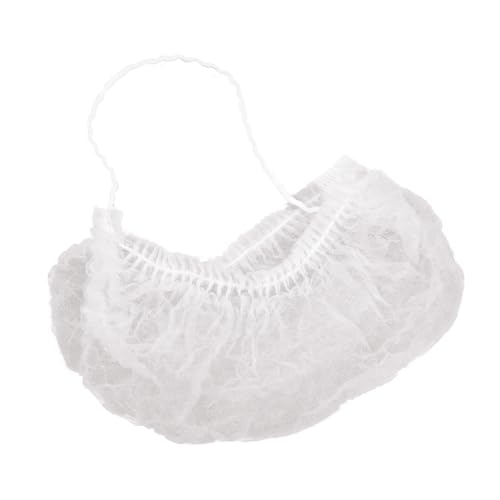 FRANZ MENSCH 1000 Stück Hygonorm Bartschutz Eco | PP, maschinell gefertigt, weiß, L: 45cm, B: 24cm, Einheitsgröße, Karton, Bartschutz, Bartnetz, Gesichtshaarschutz