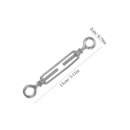 Amosfun Tensionador de Cable de Acero Inoxidable Ajustable para Cables para Aplicaciones de Alta Resistencia y Gestión de Cables miniatura 2