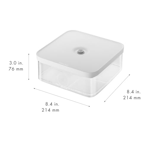 ZWILLING Fresh & Save Cube Box, Plastic, Airtight Dry Food Storage Container, Large Cube, 1.7-qt