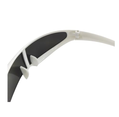 VIGUEUR UV400 Mirrored Sunglasses, Narrow Frame, Futuristic Design4