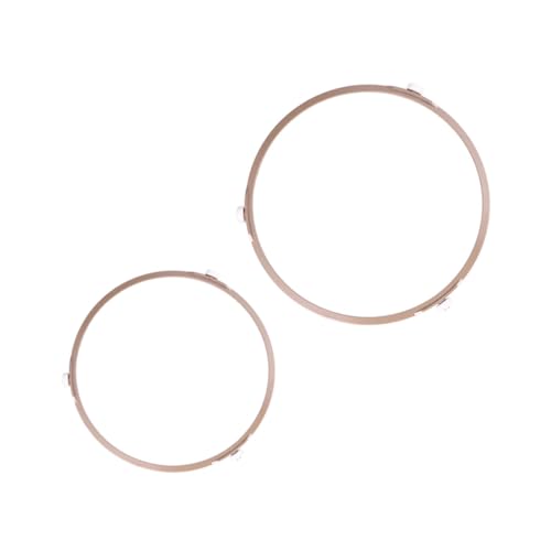 2pcs Microwave Turntable Ring Microwave Gadgets Plastic Oven Accessories Kitchen Turntable