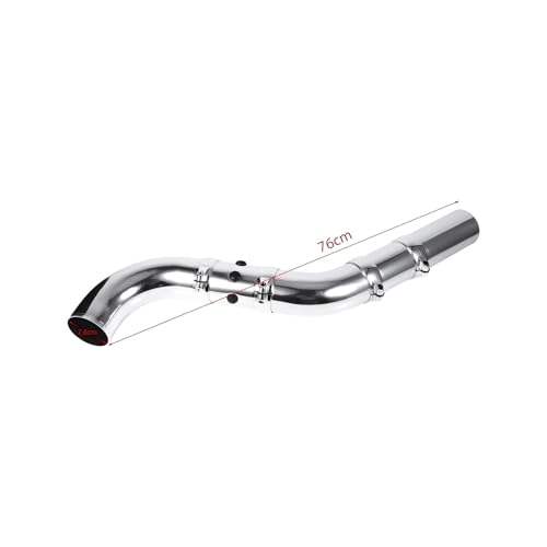 Manguera de admisión de aire universal de aluminio de 76 mm para evitar pérdidas de potencia 4
