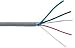 Alpha Wire Shielded Multiconductor Cable, 4 Conductor, 22Awg, 500Ft, 300V - 1294C SL002
