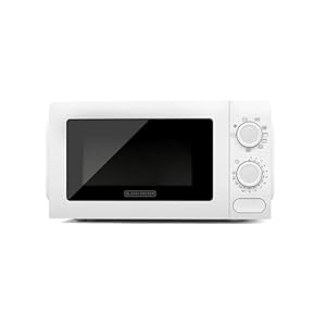 Black Decker BXMZ700E Microwave Countertop Grill Microwave 20L 700W White ES9700070B