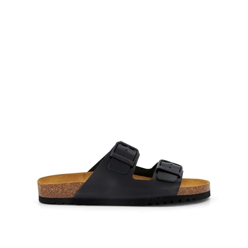 Scholl Julien New, Ciabatte Uomo, Nero, 42 EU