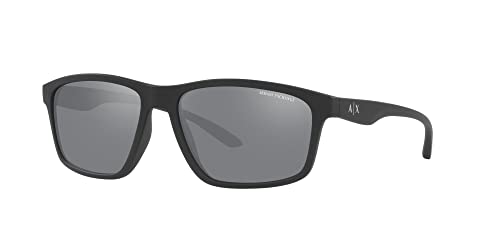 Armani Exchange Men's Ax4122s Square Sunglasses2