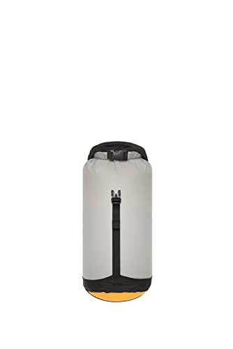Image of Sea to Summit eVac Ultra-Lightweight Compression Dry Bag, Waterproof Dry Storage, 8 Liter, Highrise Grey