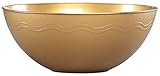 Hanna K Signature Collection 60 Ounce Gold Wave Bowl – Set of 5 Bowls