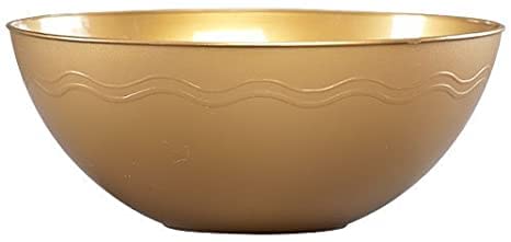 Hanna K Signature Collection 60 Ounce Gold Wave Bowl – Set of 5 Bowls