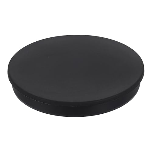Image of uxcell Silicone Hole Plug, Waterproof Round Rubber Stoppers Bottle Seal Plugs Tube Pipe End Caps for 155mm /6.1 inch Hole for Bathtub Bottle, Black