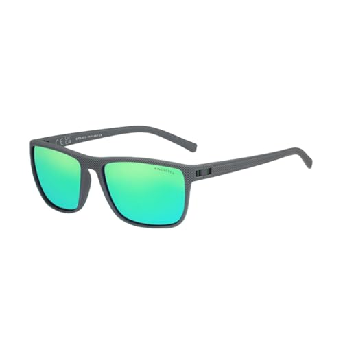 Lunettes de soleil polarisées homme UV400 verres miroir TAC protection solaire homme