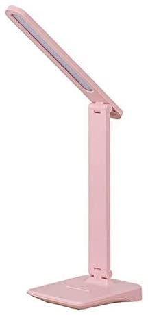 Lampe de bureau LED pliable avec support téléphone pour éviter la fatigue