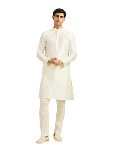 Kurta en soie homme DIWAS tenue de fête confortable et élégante 2 pièces