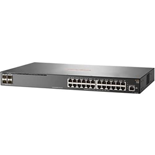 Image of HP JL259A 2930F 24G 4SFP, Switch, 24 Ports, Managed, Rack-Mountable