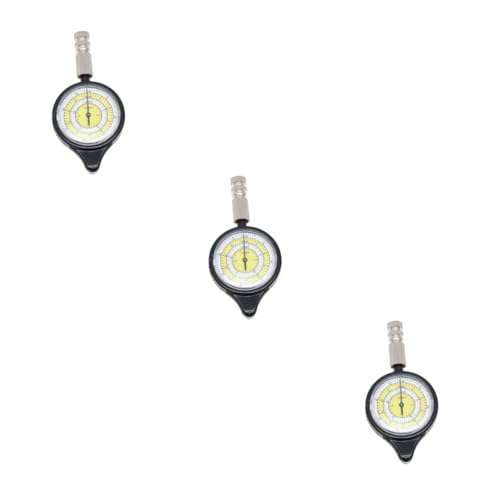 KOMBIUDA 3St Kartenmesser Karte Messkompass Kartenmessrad Kartenmesswerkzeug Kartenentfernungswerkzeug distanzmesser Entfernungsrechner Kartenmessgerät für Wild Messgeräte für Karten