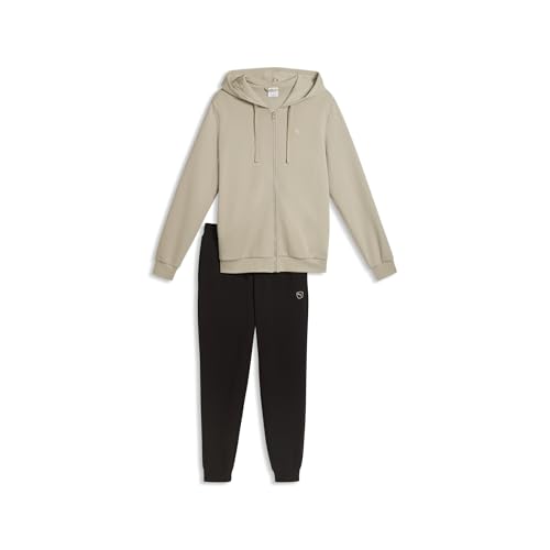 Chiusura: Zip integrale PUMA Tuta Essentials Elevated da uomo M, Pebble Gray Beige