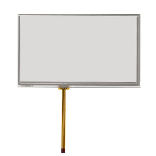 7 Inch 165mm x 100mm Universal Resistance Digitizer Touch Screen Panel Glass for Car DVD GPS Navigation Multimedia Replacement Parts (Connected on The Left)
