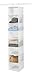 Whitmor 8 Section Accessory Shelves White