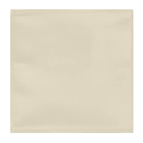Image of Jacob Alexander Men's Pocket Square Solid Color Handkerchief