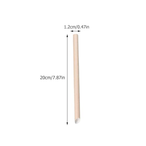 Pitillos de papel kraft 12×20 cm 100 unidades miniatura 2