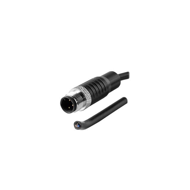 CDM1232-03A-02MST-1M-67, Sensor Cables/Actuator Cables M12 Male Molded Cable, Straight, Shielded?A-Coding 3PIN, Cable Jaket PVC 1.0M, Screw M12X1.0