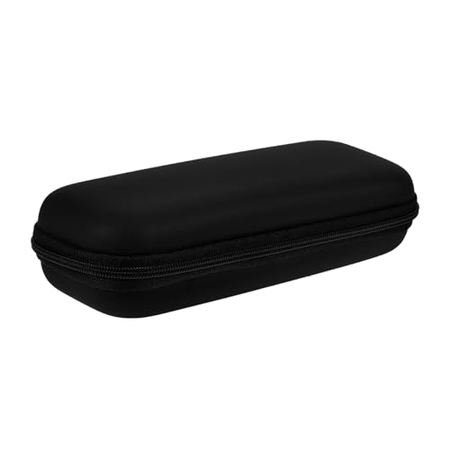 Caja de almacenamiento EVA negra minkissy con tres bolsas de viaje reutilizables para accesorios 4