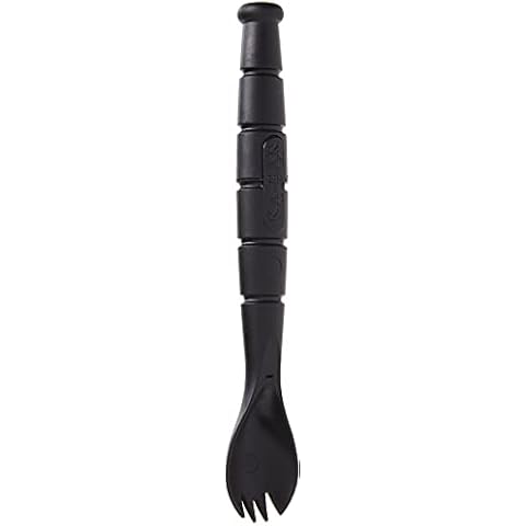 Ka-Bar Tactical Spork (Spoon Fork Knife) Tool 9909 Black, 1 Pack Cover
