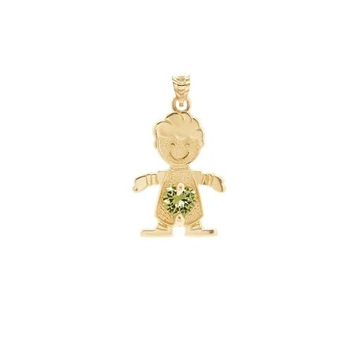 14K �S�[���h �p�[�\�i���C�Y ���g������ �n�[�g�^ �\���e�B�A �L���[�r�b�N�W���R�j�A �a���� �l�b�N���X | �y���_���g�݂̂܂��̓`�F�[���̒����̑I��, Pendant Only, ����, �L���[�r�b�N�W���R�j�A