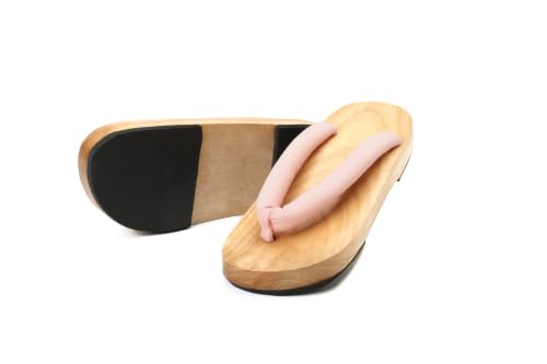 Image of Japanese Wooden Clogs Geta Slippers