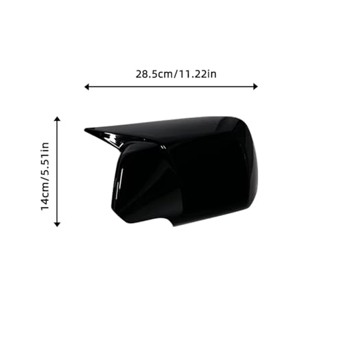 Coque rétroviseur BMW X3 E83 en finition carbone pour modèles de 2003 à 2010