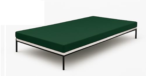 Image of ATOOTFUSION Orthopedic High-Density HR Foam Mattress | High-Resilience (HR) Dual-Sided Foam | Single Size Bed Mattress - 3-Year Warranty (Bottle Green, 72X35X3 Inches)