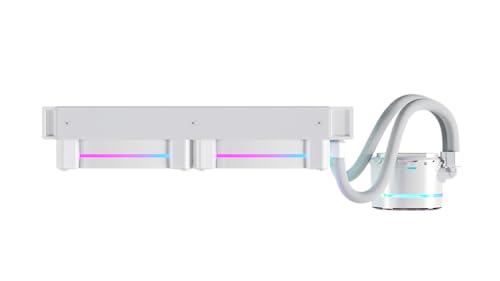 Nfortec Atria X refrigeración líquida CPU 240mm ARGB 240W compatible Intel AMD color blanco - imagen 8