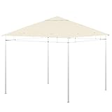 Outsunny Tetto di Ricambio per Gazebo 3x3 m da Giardino, Telo Copertura per Gazebo Resiste...