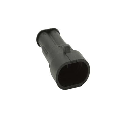 Bulgin Limited, PX2000P02BK, 2 Contacts Male Automotive Rectangular Black Conn (150 Item/s)