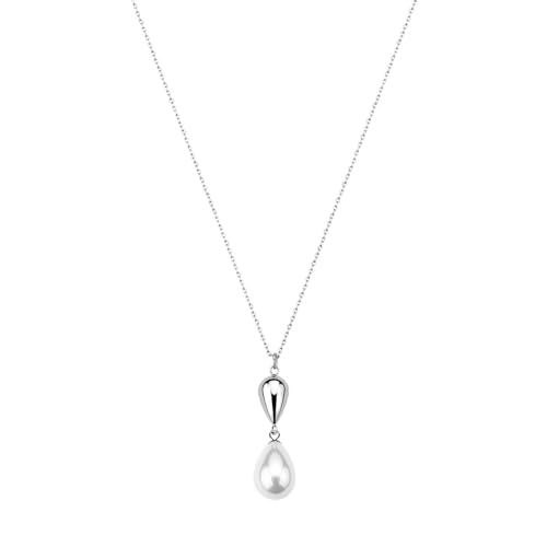 Collier femme perle Brosway BPC68 : le bijou en acier anti-ternissement