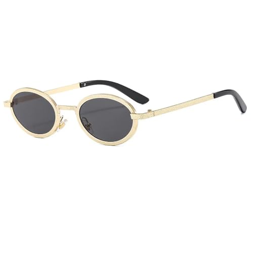 Lunettes de soleil vintage ovales redécouvrez le charme des années rétro avec cette monture en métal