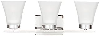 Generation Lighting 4411603EN3-05 Bayfield Three Light Wall/Bath Vanity Style Lights, Chrome Finish