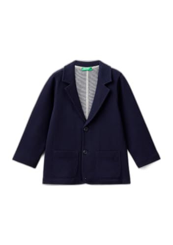 Cardigan bleu garçon 18 mois Benetton pour éviter les coups de froid