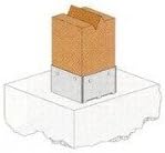 Post Anchor - Pa66r 6X6 Adj Post Anchor