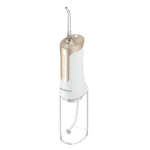 IEA Medical Irrigador bucal FC5200, cuidado dental inalámbrico y eléctrico para espacios interdentales limpios, Water flosser, limpiador interdental, irrigador bucal eléctrico