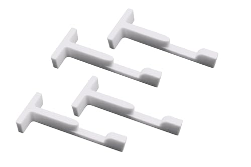 4er Set Fensterstopper für Kippfenster | Sicherer Zugluftschutz & Fensterhalter | Verhindert Zuschlagen bei Wind & Durchzug | Speziell für gekippte Fenster | Robustes Design & einfache Anwendung